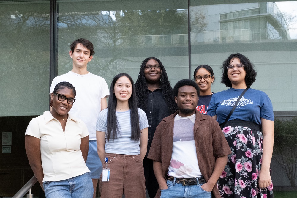 Group portrait of the Biogrow scholars