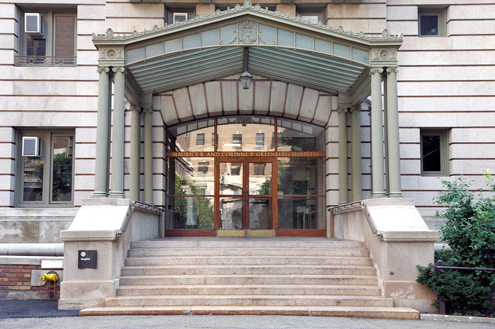 Exterior of The Rockefeller University Hospital